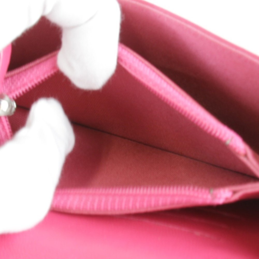 CHANEL Authentic Pink Leather Wallet - Picture 11 of 16
